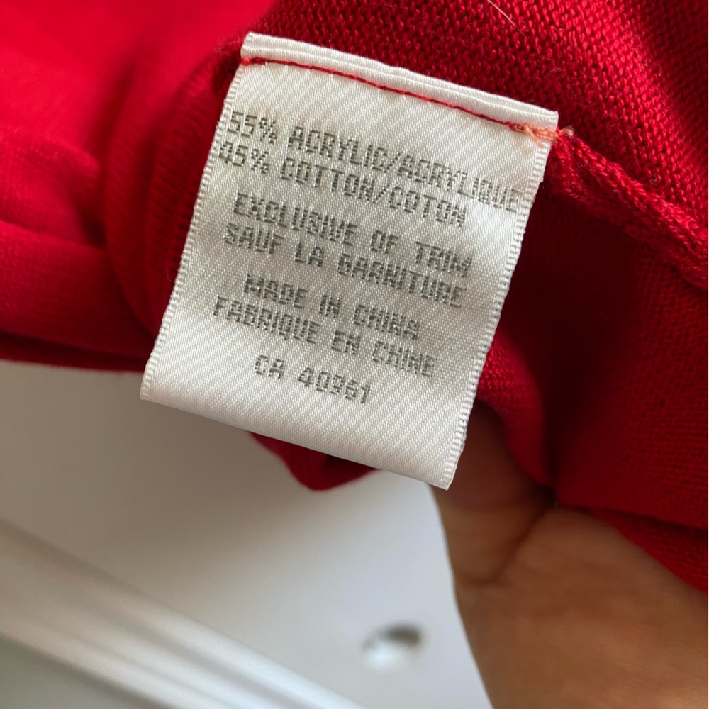 Beta’s Choice Red Sleeveless Top - Picture 6 of 12
